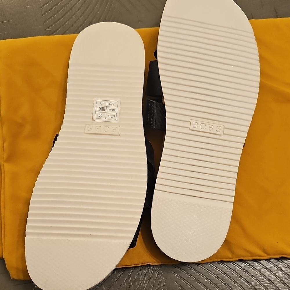 BOBS from Skechers Black Sandals - Picture 4 of 5